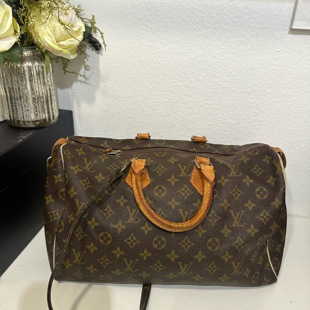 Vintage Louis Vuitton Monogram Keepall 50 Bag 1986